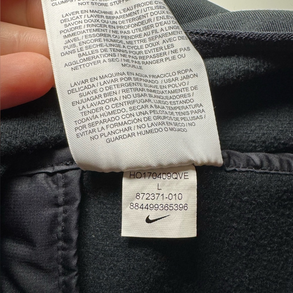 NIKE AEROLOFT GOOSE DOWN LONG SLEEVE HALF ZIP UP RUNNING TOP JACKET SIZE Large - Picture 10 of 14
